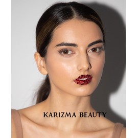 Ruby Biodegradable Chunky Glitter by Karizma Beauty Red Bio Glitter Eco Glitter Face Glitter 8g