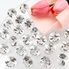 LYHLYA Pack of 100 Acrylic Diamond Gemstones, 25 mm Acrylic