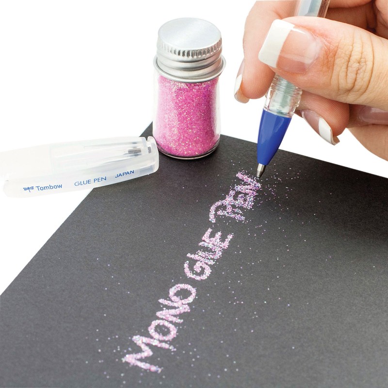 Tombow 62175 Mono Glue Pen, Clear, 1-Pack. Provides Pinpoint Application