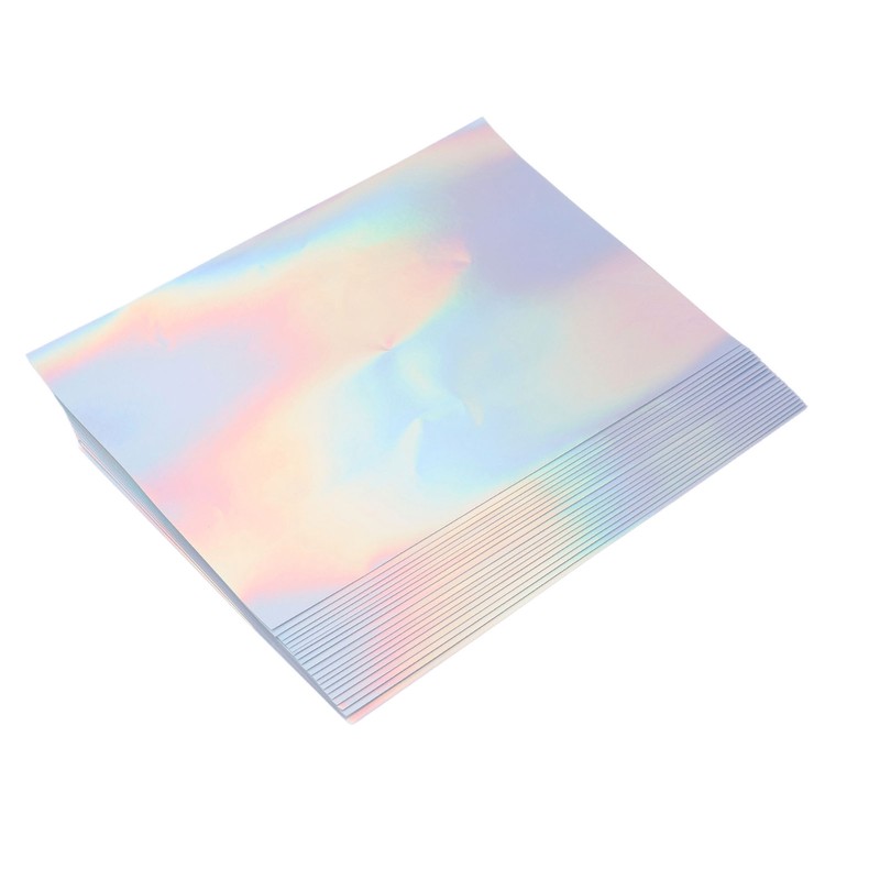 20 Sheets A4 Printable Holographic Sticker Paper Waterproof Fast Dry