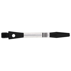 Bulls Cetra Aluminium Shaft Medium, Unisex, 54401, Black, 1 Satz