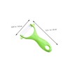 Alipis 10pcs Set of Ceramic Peelers Ideal for Vegetables Fruits