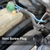 1 Set 4 Pcs Vent Screw Plug Coolant Expansion Tank