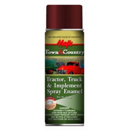 Majic Town & Country Tractor, Truck & Implement Enamel Spray Paint Primer, Red Oxide, 12 oz. - Pack of (12)