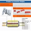 DIN Rail Terminal Block, CTRICALVER Universal Class Terminal Block Kit,