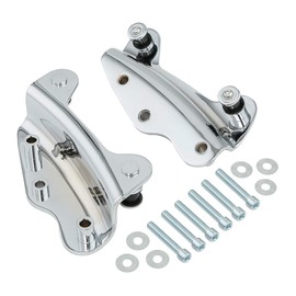 TCMT Detachable 4-Point Chrome Docking Kit Fits For Harley Touring Road King Street Glide 2009 2010 2011 2012 2013