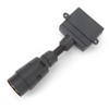 7 Pin Round Male Plug To 7 Pin Flat Female