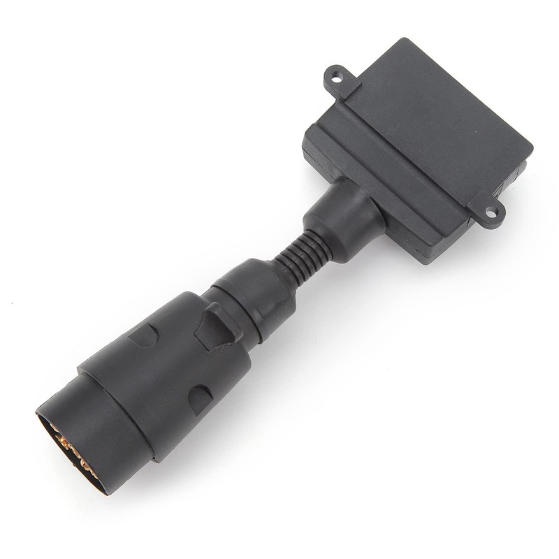 7 Pin Round Male Plug To 7 Pin Flat Female