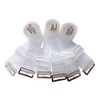 Invisible Clear Elastic Bra Straps Replacement - Metal Hook Transparent