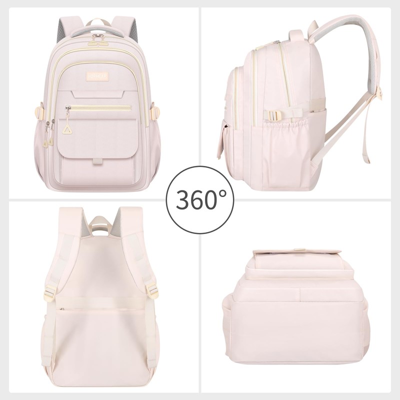 HORHEAR School Backpack for Girls Aesthetic Backpack for Women Cute