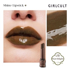 GIRLCULT Hydrating Glossy Lipstick – Long Lasting Tinted Lip Balm, Non Sticky Lip Oil Balm with Glass Shine Finish for Smooth, Moisturized Lips (L10)