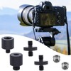 NIYATA 1 Set Tripod Thread Adapter 1/4 to 3/8 Inch,