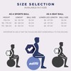 EDIFIT, Exercise Ball, 55, 65 and 75, Pezziball, Including Inflator,