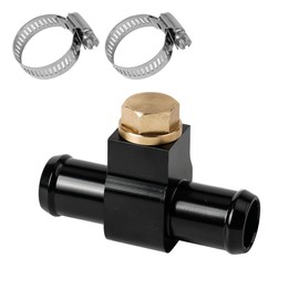 Camotokiit Upgrade Heather Hose Connector Replace 92500-AR000 & 92500-JK20A Compatible with Nissan 350Z,Compatible with Infiniti G35 G37 EX35 FX35 FX50 with 2PCS Clamps