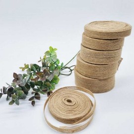1cm Natural Jute Twine For Ribbon Crafts 2ea
