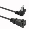 6Ft Right Angle NEMA 1-15P Polarized Inline Switch Cord SPT-2