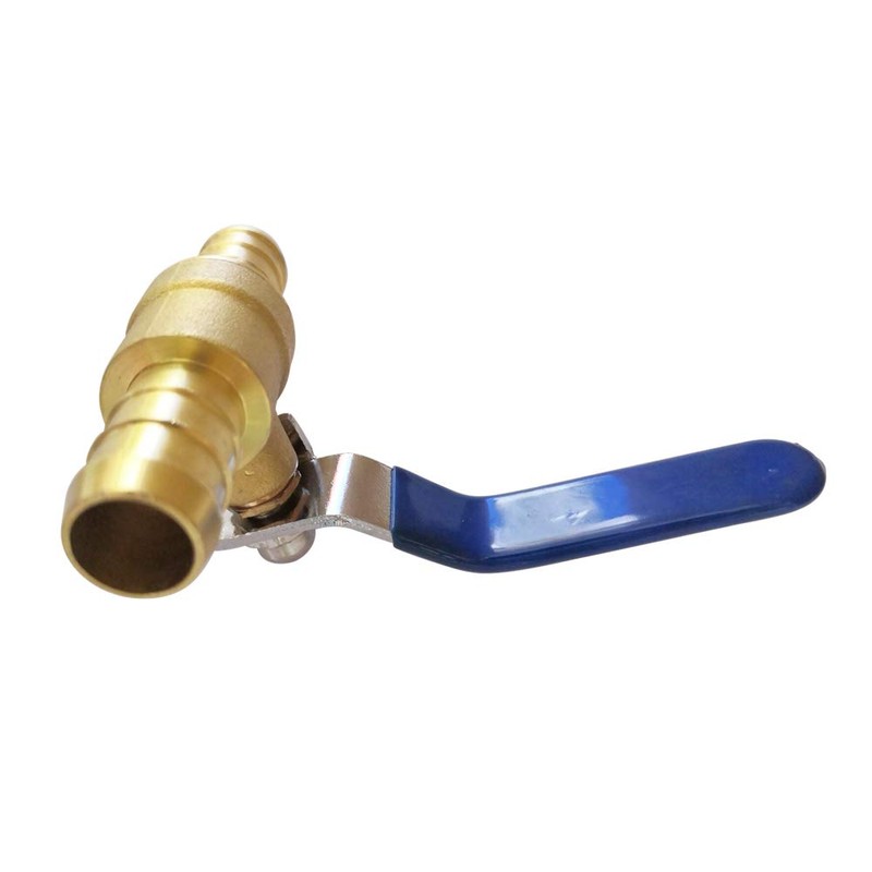 5/8" Barb PEX Valve, 16mm OD Brass Ball Valve, 90
