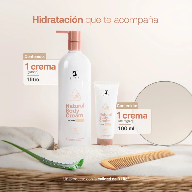 Life Crema Corporal Karité Almendras Dulces Ultra Hidratante