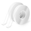 Art3d Nano Double-Sided Adhesive Tape (2-Roll of 10FT), Multipurpose Transparent