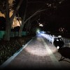 Aoling Motorcycle Fog Light 12V 24V Green Flashing Headlight Auxiliary