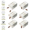 HTWON 12PCS Roach Motels Cockroach Bug Killer Sticky Pest Bait