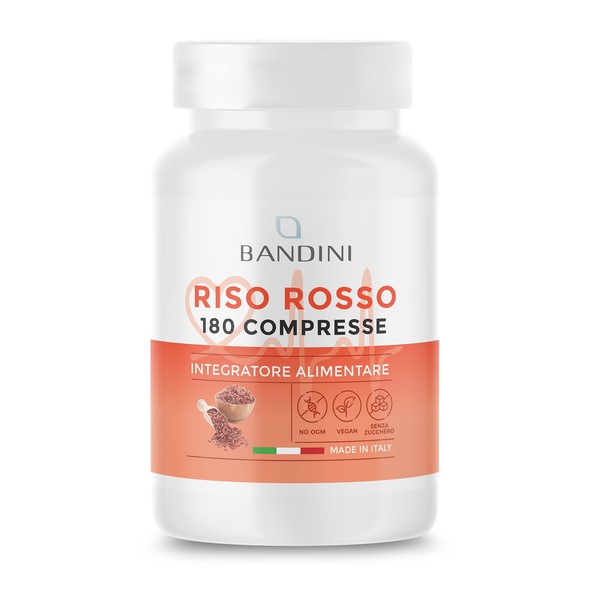 Bandini® Red Rice 180 Tablets - Red Fermented Rice Supplement