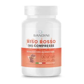 Bandini® Red Rice 180 Tablets - Red Fermented Rice Supplement Range 6 Months - Red Fermented Rice Helps to Maintain Normal Cholesterol Levels in the Blood