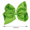 WD2U Girls 6" Classic Style Large Boutique Grosgrain Hair Bow