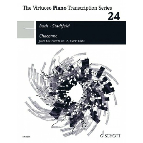 Chaconne Sheet Music Transcription from Bach's Partita No 2 in