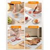 Titanium Cutting Board for Kitchen，Double Sided Pure Titanium Cutting Board，With