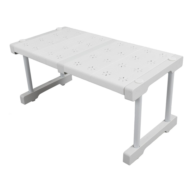 Expandable Closet Shelf Organizer Adjustable Space Saving Wardrobe Sink Tension