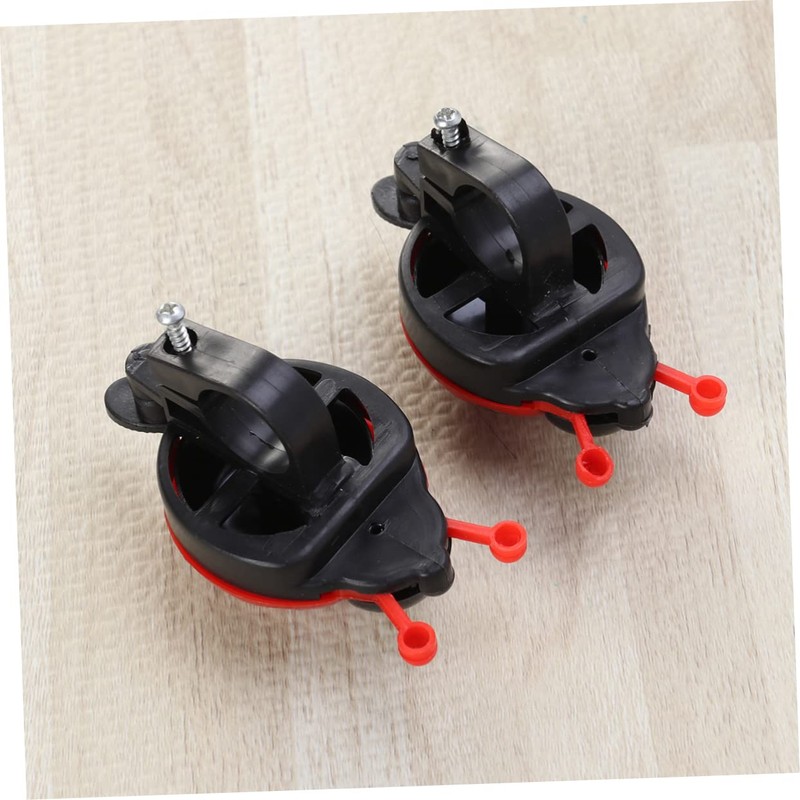 OHPHCALL 2pcs Bike Ladybug Bells Handlebar Ring Horn Bike Horn