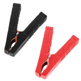 Battery Jumper Cable Clamps, 2 Pcs Alligator Battery Clamps Clips Heavy Duty Batteries Charger Clamp 200 A Jumper Cable Ends Clamp Welder Clips for Under 5AWG Automotive Batteries Jump Starter Cables