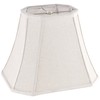 GO&SO Square Cut Corner Lampshade, 8x14x11 Inch Medium Table Lamp