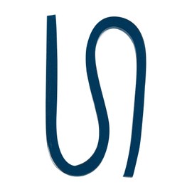 PATIKIL 60pcs Metallic Quilling Strips Paper 3mm(1/8") x 54cm Origami Paper Quilling Kits for Adults Beginner Art DIY Craft Christmas, Navy Blue