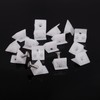 Pack of 120 Drawer Base Reinforcement, Cupboard Back Wall Mounting,