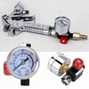 Air Pressure Regulator Gauge Adjustable Spray Gun Instrument Pneumatic Tool