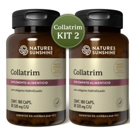 Nature's Sunshine | Kit 2 Collatrim | Colágeno Hidrolizado