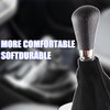 TSUGAMI Car Shift Boot Cover, Suede Leather Shift Knob Boot