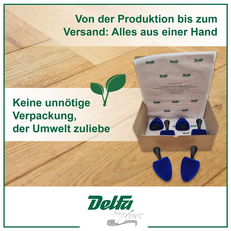 DELFA Foam Fit Shoe Stretcher - Perfect Shape Retention &