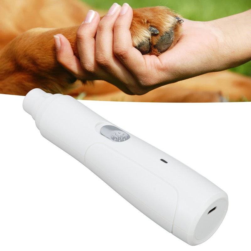 Dog Nail Grinder USB Charging Electric Dog Nail Trimmer with