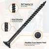 #10 x 4” Deck Screws, 500Pcs Star Drive Wood Screws,