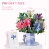 Yamobi 3D Pop-Up Birthday Card with Bouquet, 3D Pop-Up Bouquet,