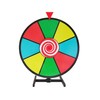 12 Inch Dry Erase Spinning Prize Wheel with Desktop Stand