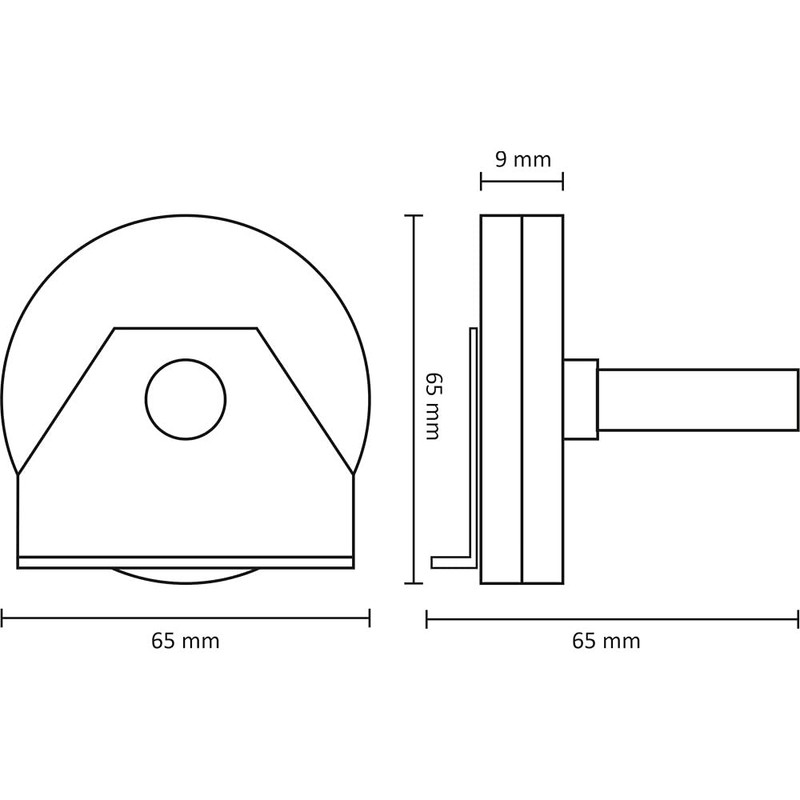 Hörmann 3047257 Support Angle Cable Deflection (with Pulley, Fitting Z/BZ,