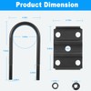 New Trailer U Bolt Kit, Trailer Leaf Spring U Bolts,