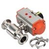 HSH-Flo 1 inch Φ25 Sanitary Stainless Steel 304 Tri-Clamp Ferrule