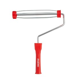ProDec 9 inch x 1.5" Plastic Handle Trade Professional Paint Roller Frame with Anti-Slip 5 Wire Cage and Screw Fit Handle for Extension Pole, 9" x 1.5" cage