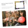 Alipis Elegant Inflatable Photo Frame Selfie Frame for Parties PVC