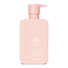 MONDAY HAIRCARE Curl Define Conditioner 12oz, Nourishing Curls, Coconut Oil, Shea Butter, Enhancing Shine and Strengthening Hair